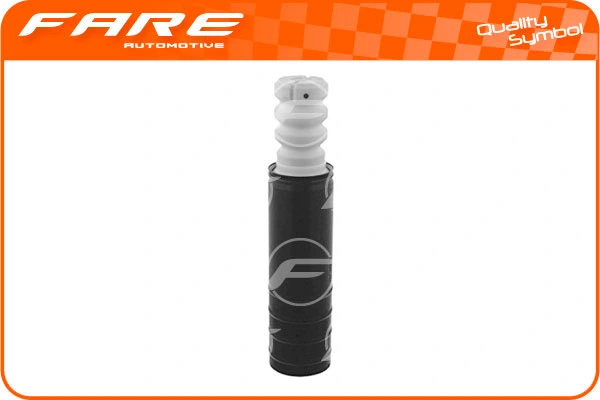 Pára-choque (grade de proteção) de amortecedor traseiro + bota de proteção Fiat Linea 323