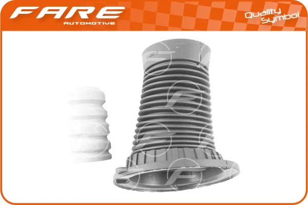 Pára-choque (grade de proteção) de amortecedor traseiro + bota de proteção Land Rover Freelander 1 L314