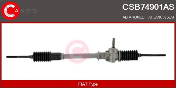 Cremalheira da direção Fiat Panda 1 141A
