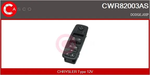 Купить 04602632AC Chrysler Кнопки переднего левого стеклоподъёмника