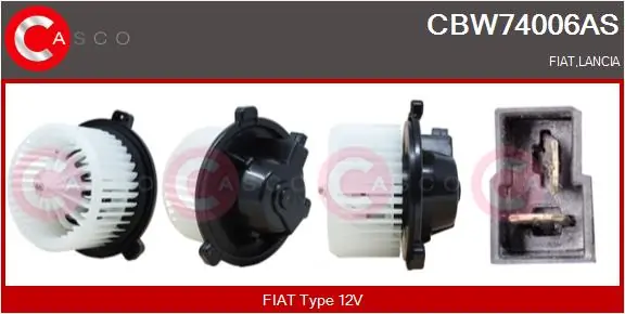  Вентилятор печки Fiat Punto 1