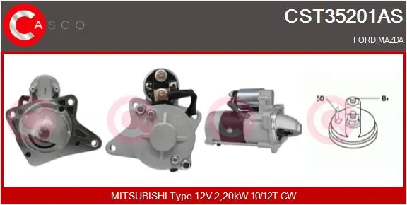 Motor de arranco Ford Ranger ET