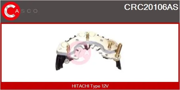 Eixo de diodos do gerador Nissan Vanette C23