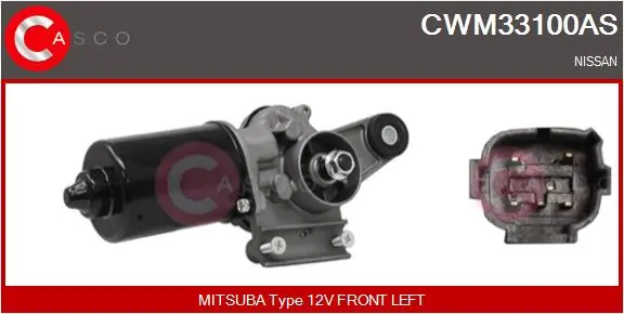 Мотор трапеции стеклоочистителя Nissan Micra хэтчбек (K12) (2002 - 2010) цена, от 68.69 USD