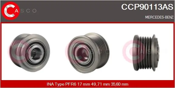 Polia do gerador BMW 3 E46