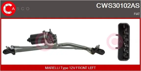 Трапеция дворников TGE511EX Magneti Marelli