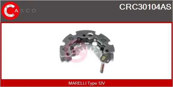 Eixo de diodos do gerador Fiat Brava 182