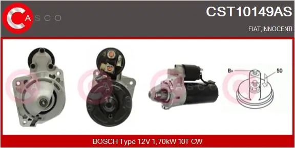 Стартер двигателя ASR CS1059