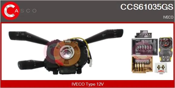 Подрулевой переключатель 5801464984 Fiat/Alfa/Lancia