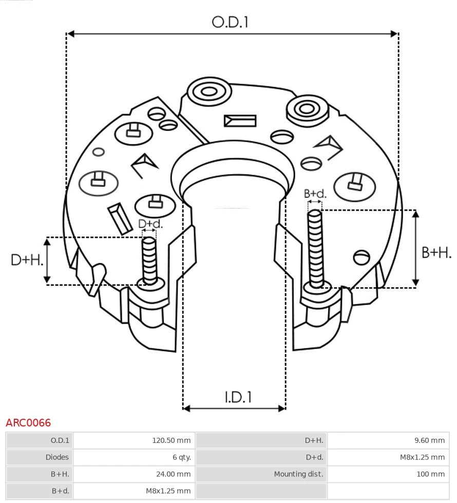 Выпрямитель Fiat Doblo I фургон (223) (2001 - 2010) цена, от 14.29 USD