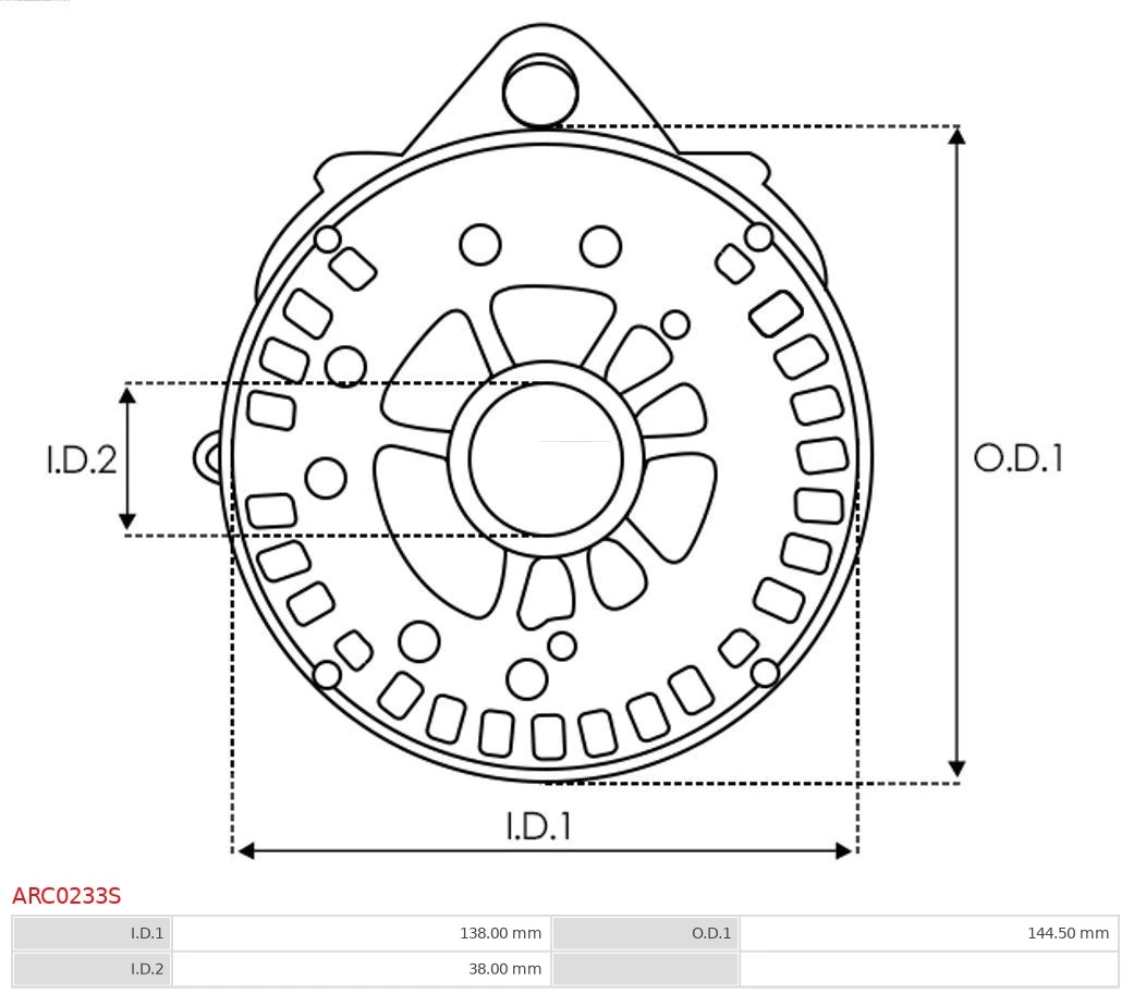Выпрямитель Ford Transit VI фургон (V347/8) (2006 - 2014) цена, от 36.40 USD