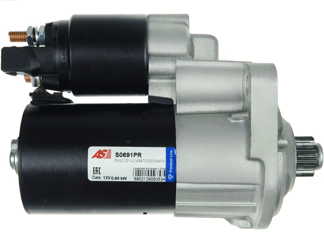 S0691PR As-pl Стартер автомобиля