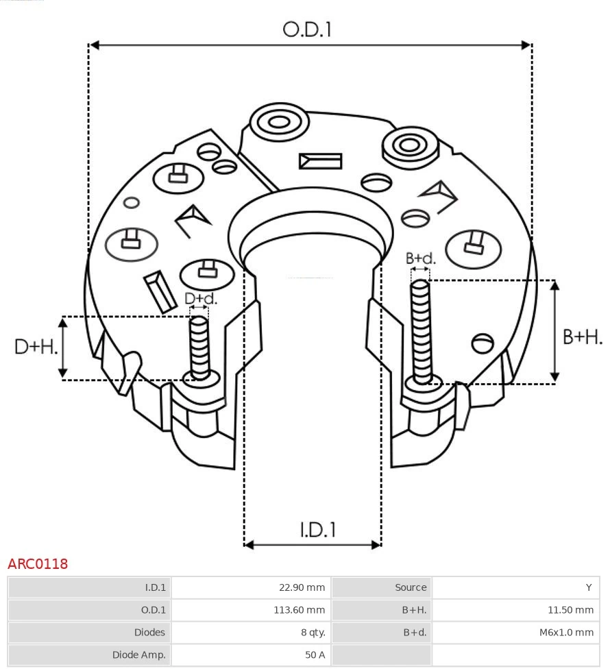 Выпрямитель AS/Auto Storm ARC0118 цена, от 27.50 USD