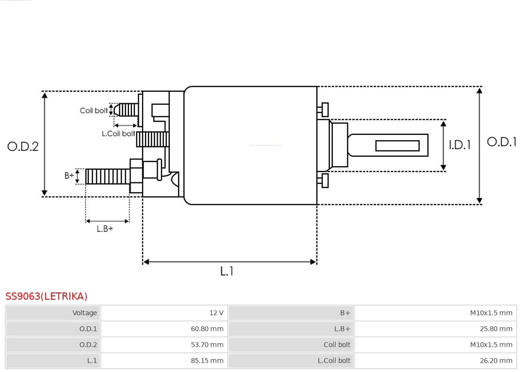 Купить 16915354 Mahle Original Тяговое реле