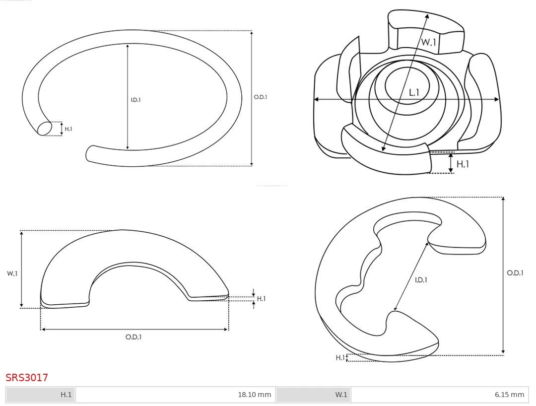 Kit de reparação do motor de arranco Renault Megane 3 KZ0, KZ1