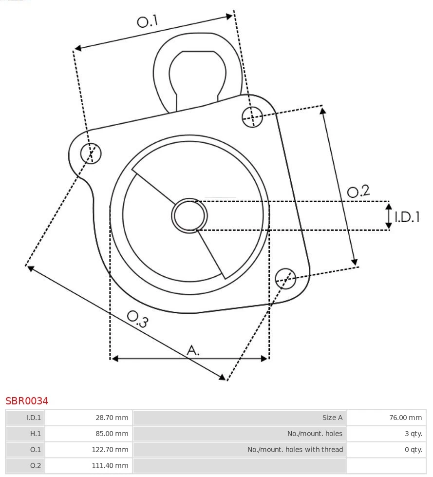 Крышка стартера передняя As-pl SBR0034 цена, от 11.51 USD