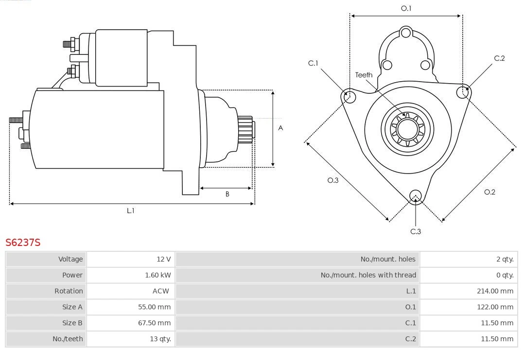 Motor de arranco Lexus RX AGL10, GGL15, GYL15