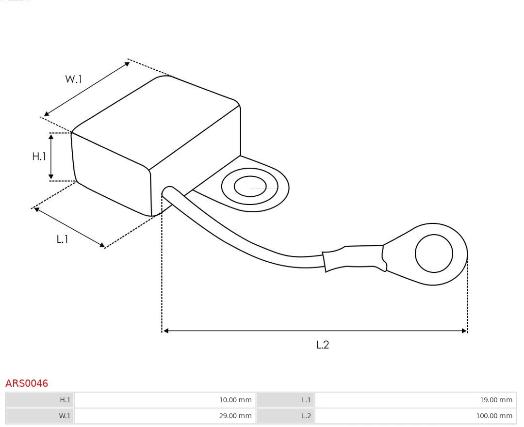 Конденсатор генератора Bosch 290800052 цена, от 13.48 USD