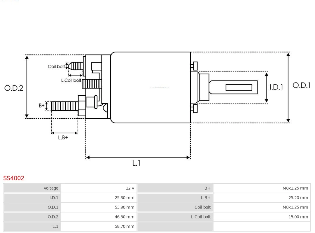 Купить SS4002 As-pl Тяговое реле