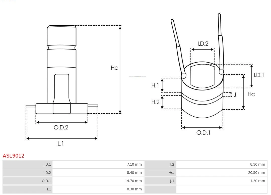 Коллектор ротора генератора Bosch F032136682