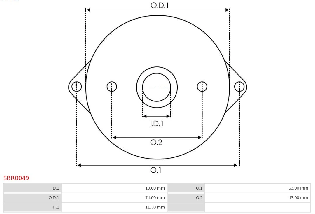  As-pl SBR0049 цена, от 3.16 USD