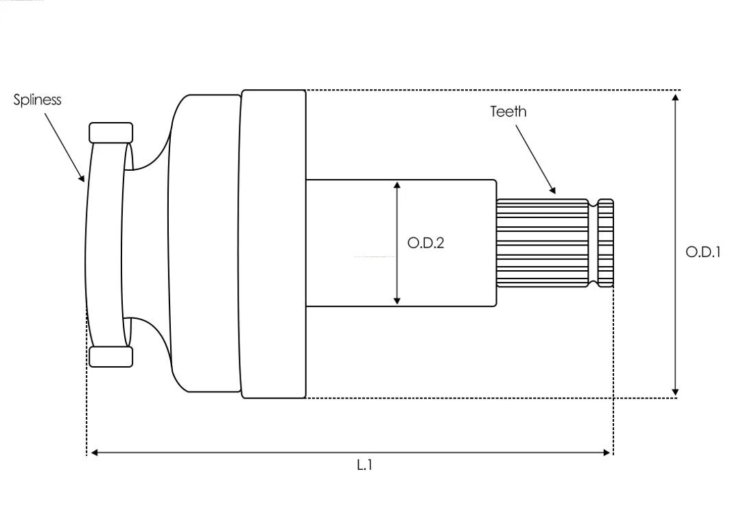  Бендикс стартера DAF 105 