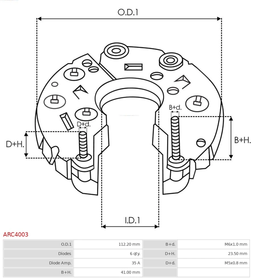 Выпрямитель As-pl ARC4003 цена, от 10.60 USD