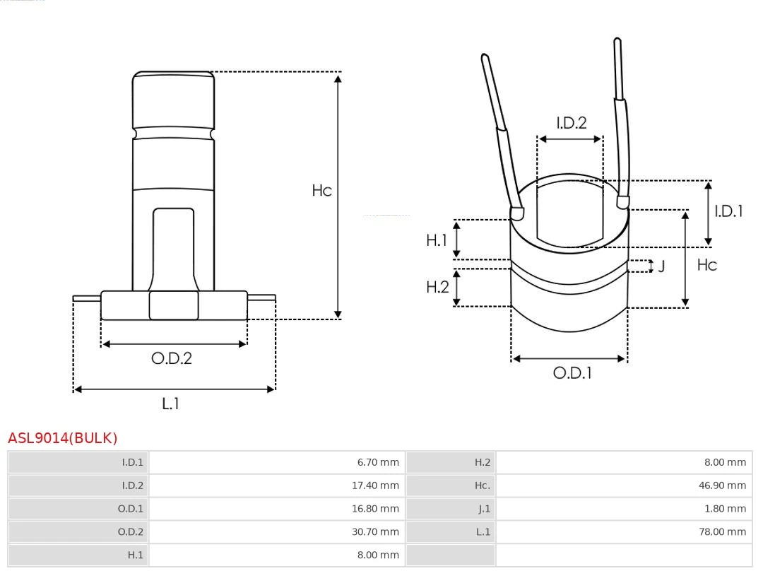 Коллектор ротора генератора REMA-PARTS 138441