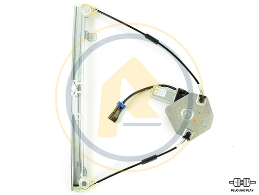 Mecanismo de acionamento de vidro da porta dianteira esquerda Fiat Punto 1 176