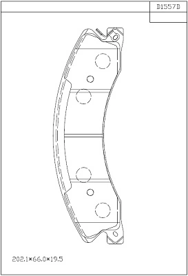 Колодки дисковые  General Motors 1711023 цена, от 31.67 USD