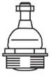 Шаровая опора, нижняя Raiso RL364053C цена, от 10.30 USD