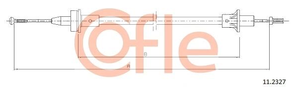 Cabo de embraiagem Ford Escort 6 GAL