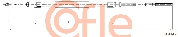 Задний правый трос ручника BC556 Bosch