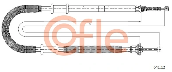 Задний трос ручника Adriauto AD1102461 цена, от 12.51 USD