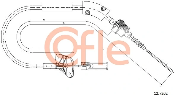 Трос сцепления Kamoka LC127 цена, от 26.56 USD