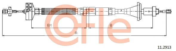 6025171255 Renault (RVI) Cabo de embraiagem
