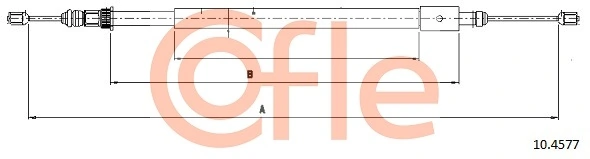 Cabo do freio de estacionamento traseiro esquerdo Citroen Xsara preço, a partir de 24,68 USD