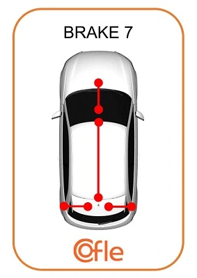 Cabo do freio de estacionamento dianteiro Opel Vivaro preço, a partir de 25,04 USD