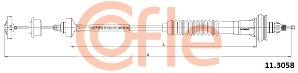 Compre Cabo de embraiagem Peugeot 206 
