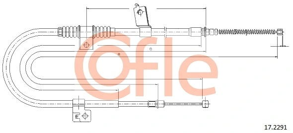 Трос ручного тормоза задний Peugeot/Citroen 474632 цена, от 25.19 USD