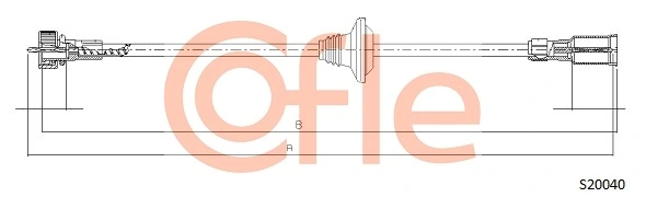 90336830 Opel Тросик спидометра
