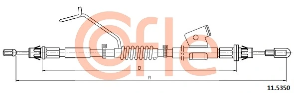 Купить 321611 Maxgear Передний трос ручника