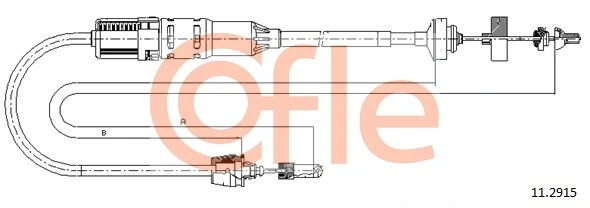 Трос сцепления AD410189 Adriauto