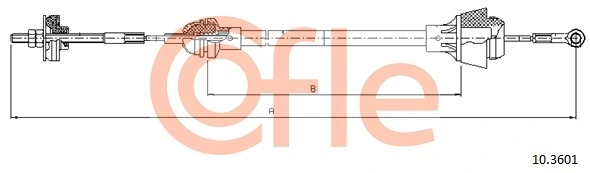 Cabo de embraiagem Skoda Felicia 2 6U5