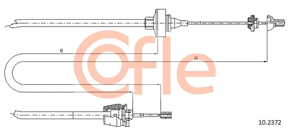 Трос сцепления Kamoka LC174 цена, от 7.13 USD