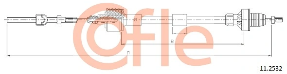 Тросик сцепления Adriauto AD330154