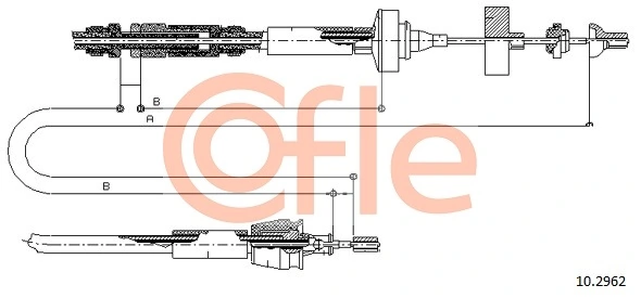 Трос сцепления Kamoka LC179 цена, от 15.93 USD