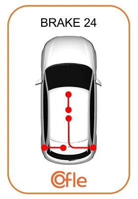 Трос ручного тормоза передний Adriauto AD1102381 цена, от 14.62 USD