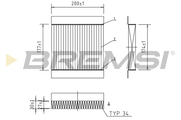 Купить 6000627090 Fiat/Alfa/Lancia Фильтр салона угольный