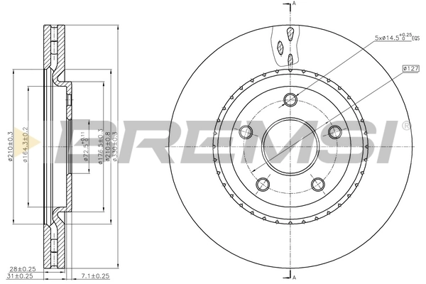 CD8216V Bremsi